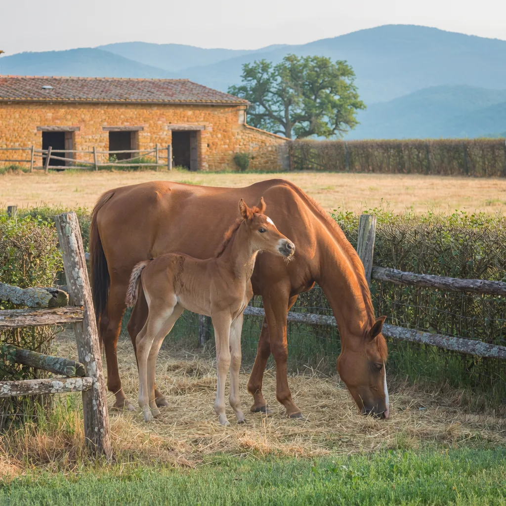 Élevage de chevaux, Écurie Florian Conte, Neuville-les-Dames